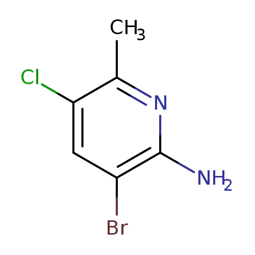 6-Amino-5-bromo-3-chloropicoline