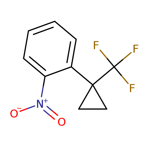 1-nitro-2-[1-(trifluoromethyl)cyclopropyl]benzene