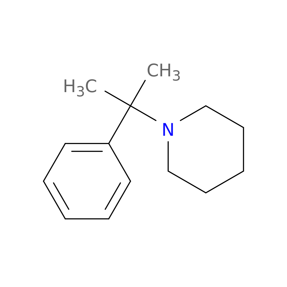 1-(2-Phenylpropan-2-yl)piperidine