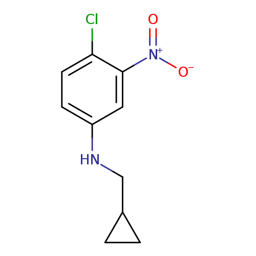 4-chloro-N-(cyclopropylmethyl)-3-nitroaniline