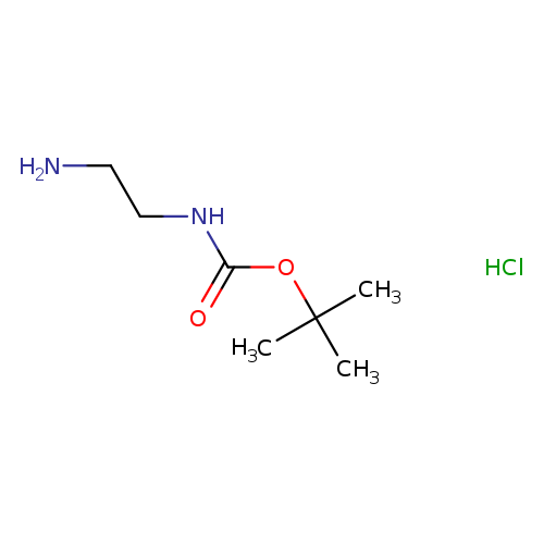 Carbamic acid, N-​(2-​aminoethyl)​-​, 1,​1-​dimethylethyl ester, hydrochloride (1:1)