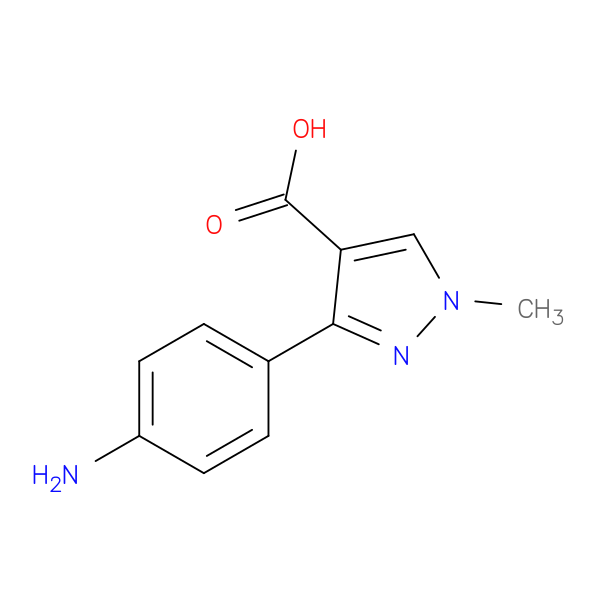 3-(4-Aminophenyl)-1-methyl-1H-pyrazole-4-carboxylic acid