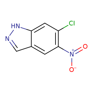 1H-Indazole, 6-chloro-5-nitro-