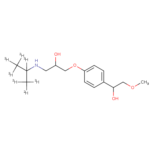 α-Hydroxymetoprolol-d7 (iso-propyl-d7) (mixture of stereoisomers)