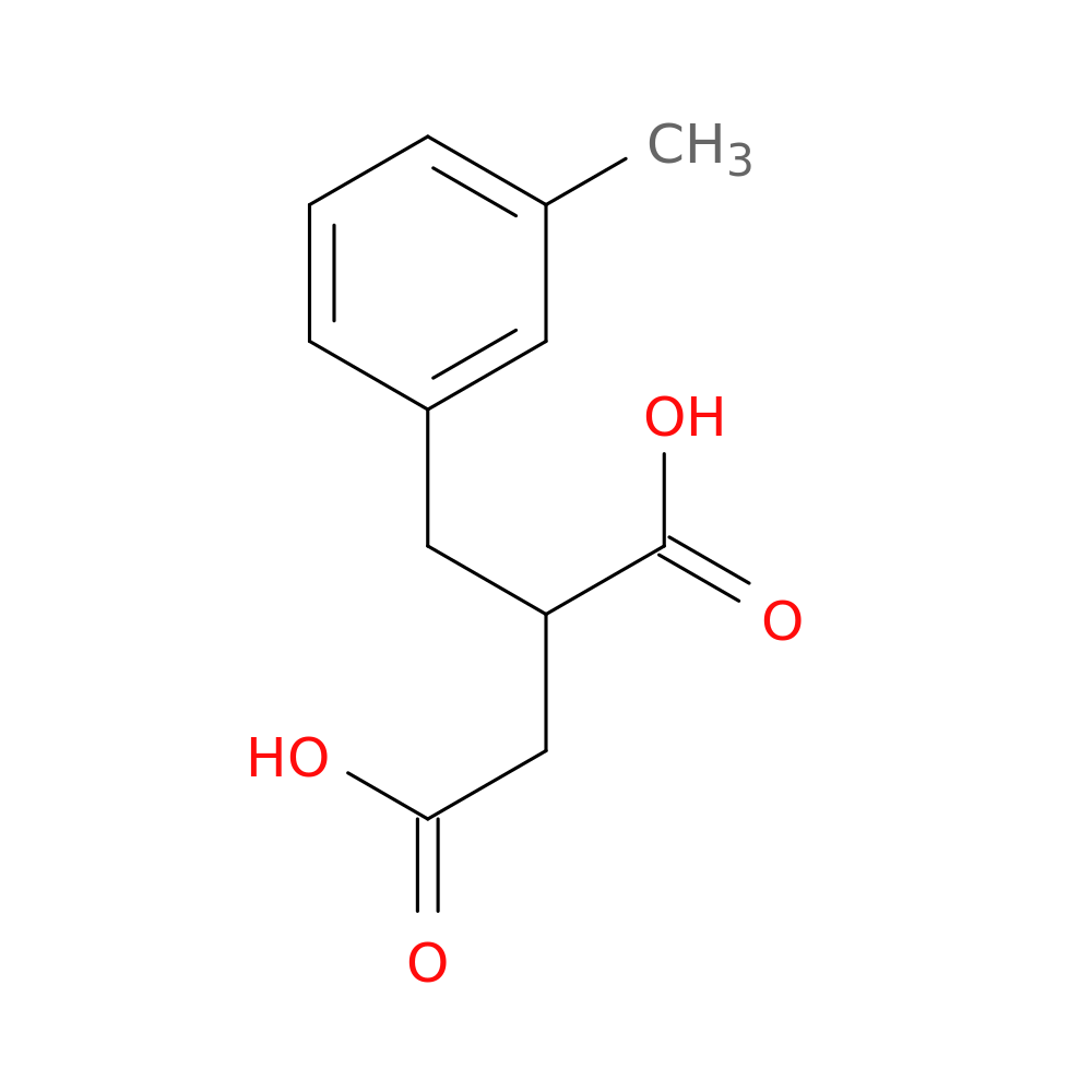 2-[(3-methylphenyl)methyl]butanedioic acid
