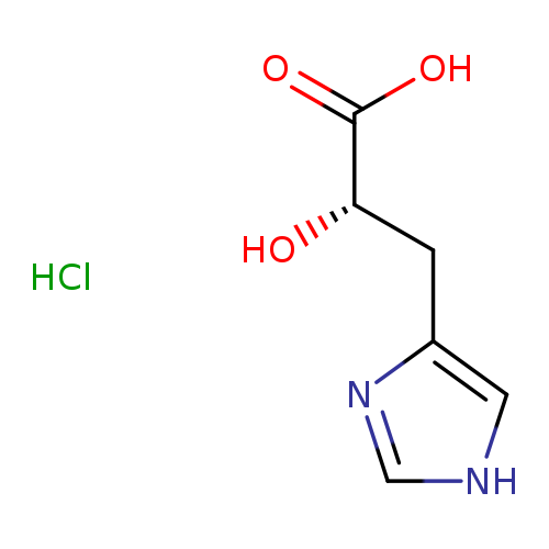 (2S)-2-hydroxy-3-(1H-imidazol-4-yl)propanoic acid hydrochloride