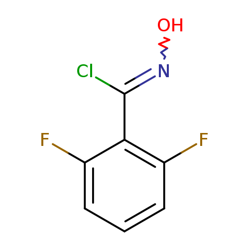 2,6-Difluoro-n-hydroxybenzenecarboximidoyl chloride