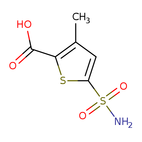 3-methyl-5-sulfamoylthiophene-2-carboxylic acid