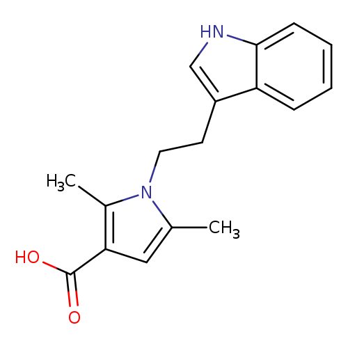 1-[2-(1H-Indol-3-yl)ethyl]-2,5-dimethyl-1h-pyrrole-3-carboxylic acid