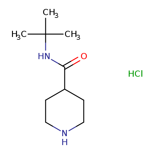 N-tert-butylpiperidine-4-carboxamide hydrochloride