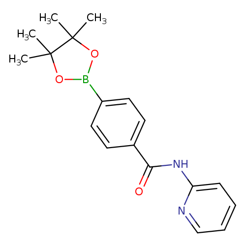 Benzamide, N-2-pyridinyl-4-(4,4,5,5-tetramethyl-1,3,2-dioxaborolan-2-yl)-