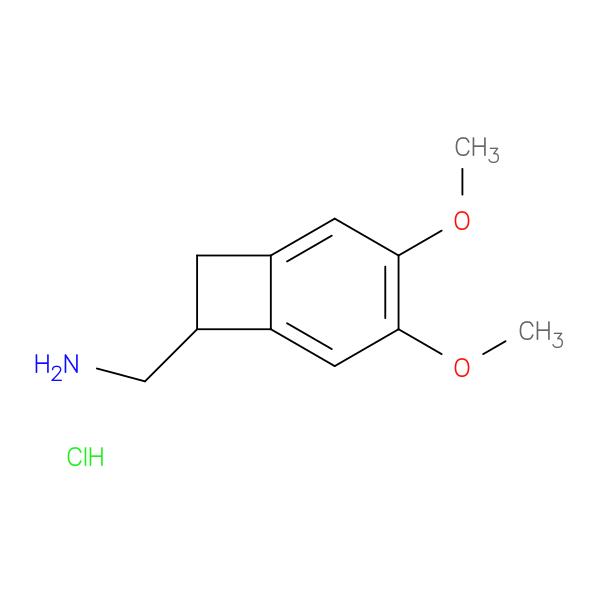 (3,4-Dimethoxybicyclo[4.2.0]octa-1,3,5-trien-7-yl)methanamine hydrochloride