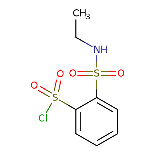 2-(ethylsulfamoyl)benzene-1-sulfonyl chloride