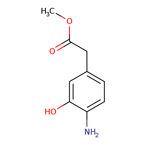 Benzeneacetic acid, 4-amino-3-hydroxy-, methyl ester