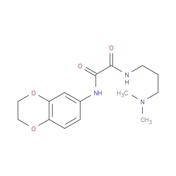 N'-(2,3-dihydro-1,4-benzodioxin-6-yl)-N-[3-(dimethylamino)propyl]ethanediamide