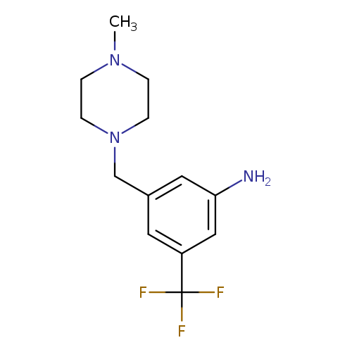 Benzenamine, 3-[(4-methyl-1-piperazinyl)methyl]-5-(trifluoromethyl)-