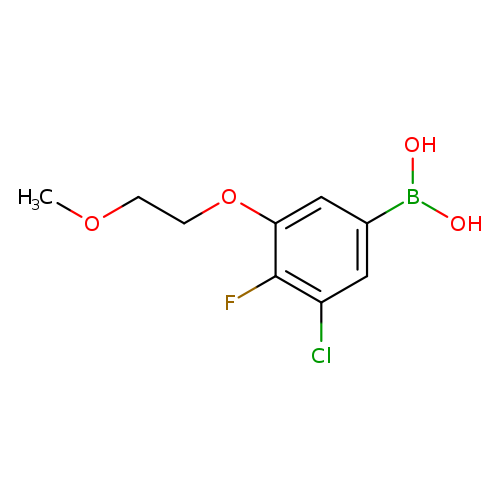 3-Chloro-4-fluoro-5-(2-methoxyethoxy)phenylboronic acid
