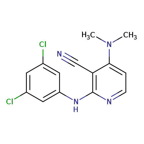 2-[(3,5-dichlorophenyl)amino]-4-(dimethylamino)pyridine-3-carbonitrile