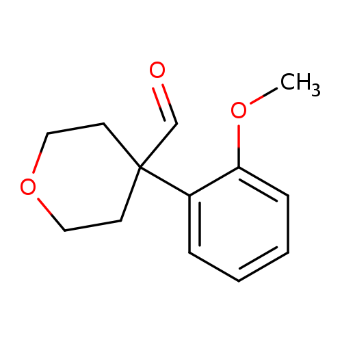 4-(2-Methoxyphenyl)tetrahydro-2h-pyran-4-carboxaldehyde