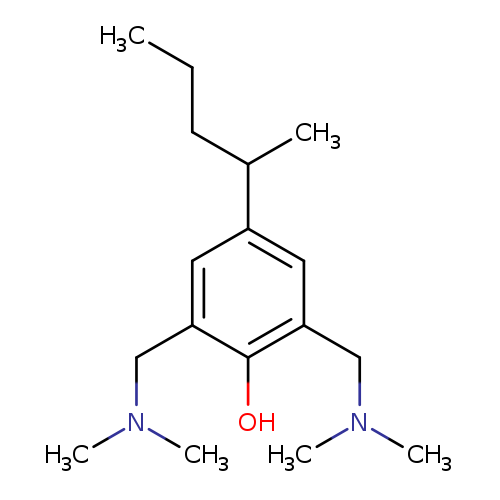 2,6-Bis((dimethylamino)methyl)-4-(pentan-2-yl)phenol