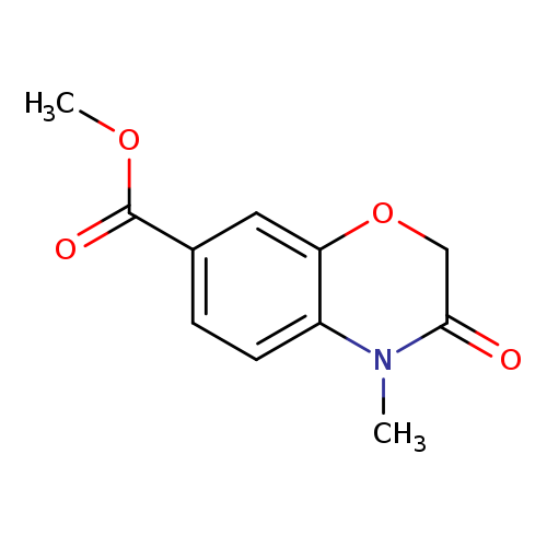 Methyl 4-methyl-3-oxo-3,4-dihydro-2H-benzo[b][1,4]oxazine-7-carboxylate