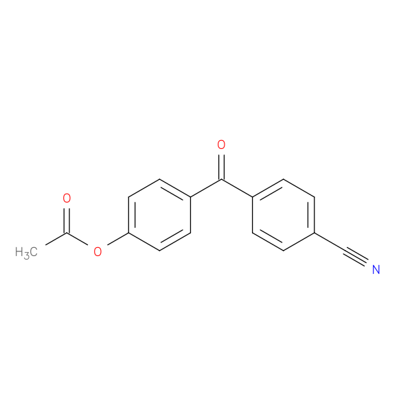 4-Acetoxy-4'-cyanobenzophenone
