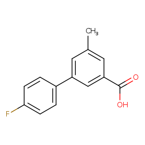 3-(4-Fluorophenyl)-5-methylbenzoic acid