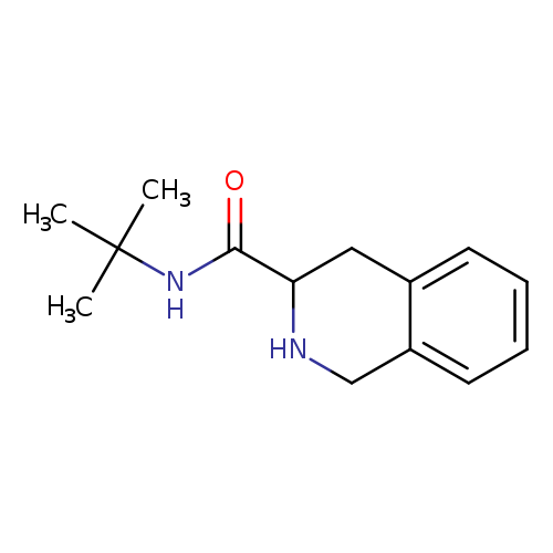 N-tert-butyl-1,2,3,4-tetrahydroisoquinoline-3-carboxamide