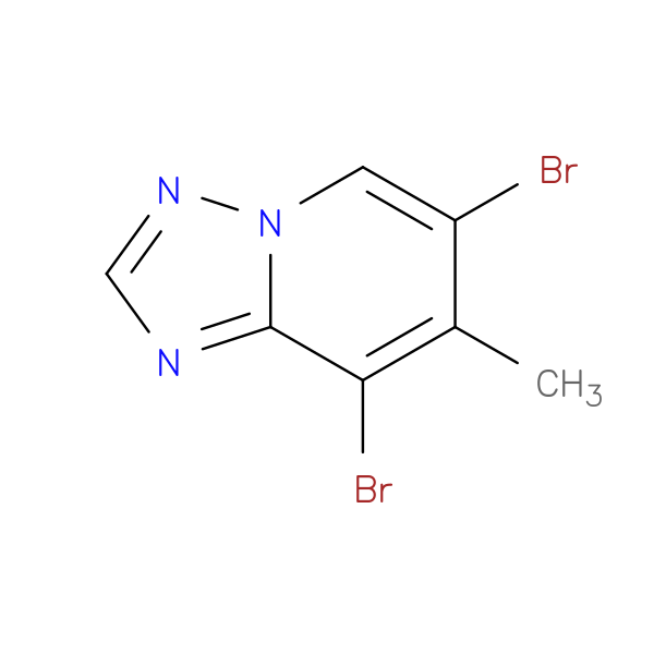 [1,2,4]Triazolo[1,5-a]pyridine, 6,8-dibromo-7-methyl-