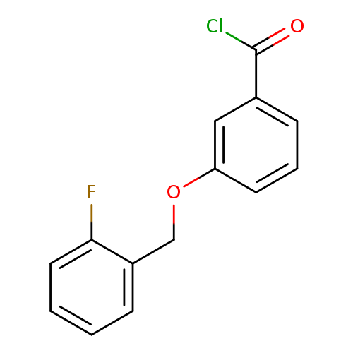 3-[(2-Fluorobenzyl)oxy]benzoyl chloride