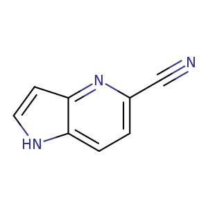 1H-Pyrrolo[3,2-b]pyridine-5-carbonitrile(9CI)