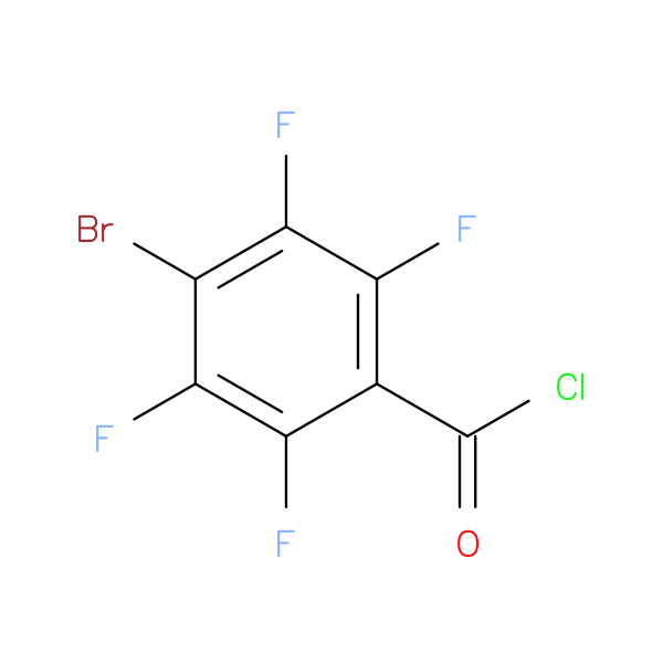 Benzoyl chloride, 4-bromo-2,3,5,6-tetrafluoro-