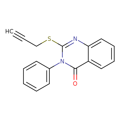 3-phenyl-2-(prop-2-yn-1-ylsulfanyl)-3,4-dihydroquinazolin-4-one