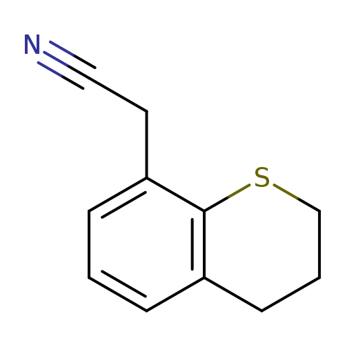 2-(3,4-dihydro-2H-1-benzothiopyran-8-yl)acetonitrile