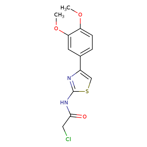 2-chloro-N-[4-(3,4-dimethoxyphenyl)-1,3-thiazol-2-yl]acetamide