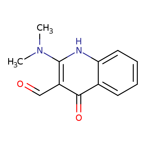 2-(Dimethylamino)-4-oxo-1,4-dihydroquinoline-3-carbaldehyde
