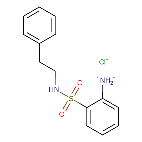 2-amino-N-(2-phenylethyl)benzene-1-sulfonamide hydrochloride