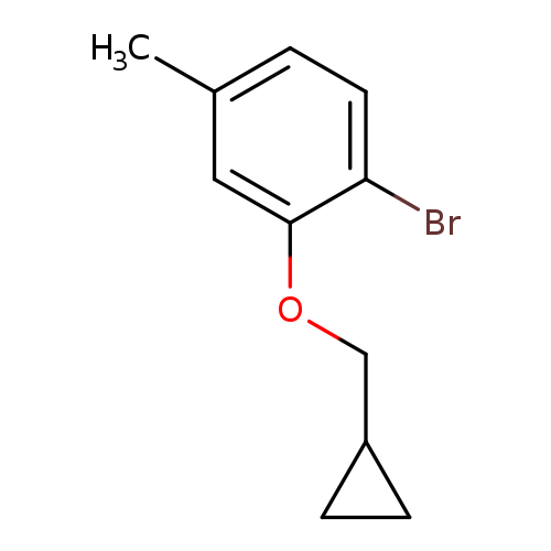 1-bromo-2-(cyclopropylmethoxy)-4-methylbenzene