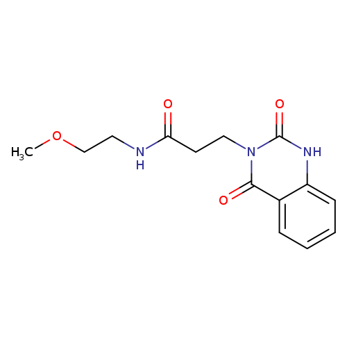 3-(2,4-dioxo-1,2,3,4-tetrahydroquinazolin-3-yl)-N-(2-methoxyethyl)propanamide