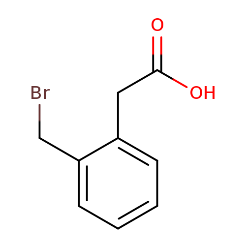 Benzeneacetic acid, 2-(bromomethyl)-