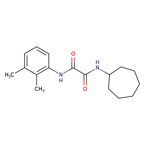N'-cycloheptyl-N-(2,3-dimethylphenyl)ethanediamide