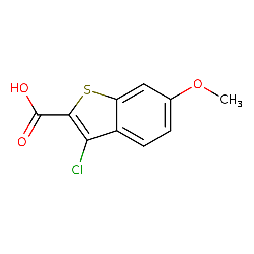Benzo[b]thiophene-2-carboxylic acid, 3-chloro-6-methoxy-