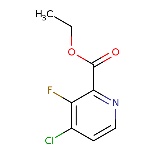 2-Pyridinecarboxylic acid, 4-chloro-3-fluoro-, ethyl ester