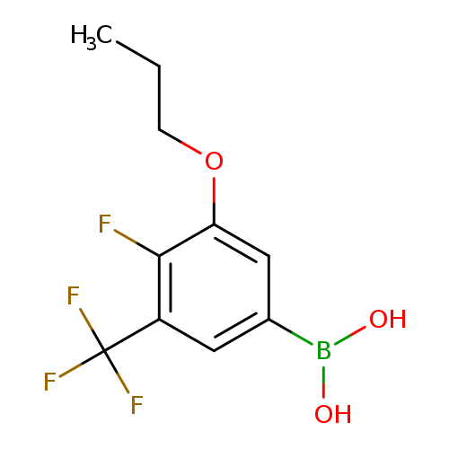 4-Fluoro-3-propoxy-5-(trifluoromethyl)phenylboronic acid
