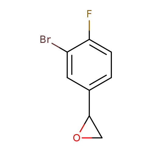 2-(3-bromo-4-fluorophenyl)oxirane