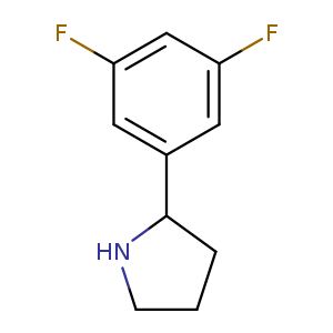 Pyrrolidine, 2-(3,5-difluorophenyl)-