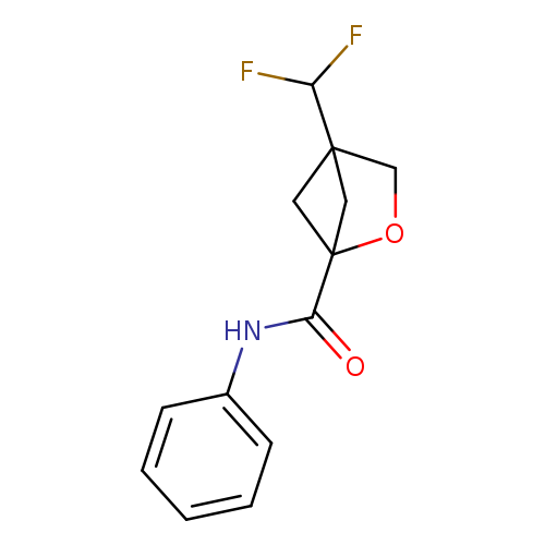 4-(difluoromethyl)-N-phenyl-2-oxabicyclo[2.1.1]hexane-1-carboxamide