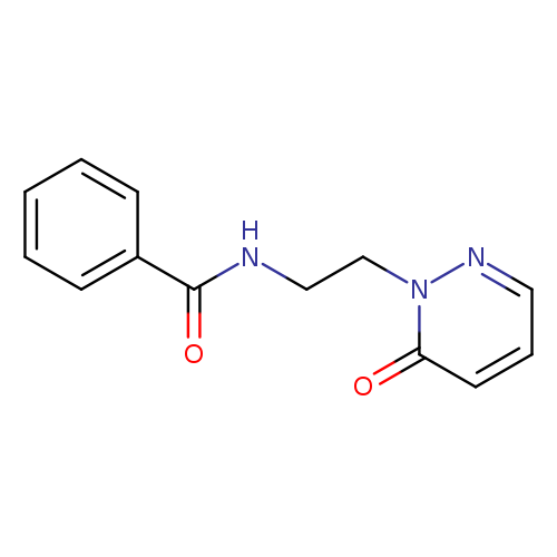N-[2-(6-oxo-1,6-dihydropyridazin-1-yl)ethyl]benzamide