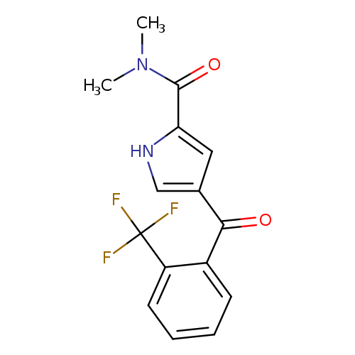 N,N-dimethyl-4-[2-(trifluoromethyl)benzoyl]-1H-pyrrole-2-carboxamide