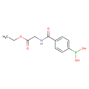 Ethyl (4-boronobenzoylamino)acetate